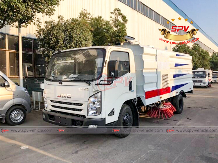 Road Sweeper JMC - Front Left Side